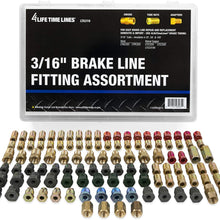 4LIFETIMELINES Fitting Assortment, Union, Adapter, 24 SKU - 3/16 Inch Tube Nut