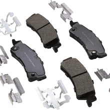ACDelco 17D792MH Professional Semi-Metallic Rear Disc Brake Pad Set