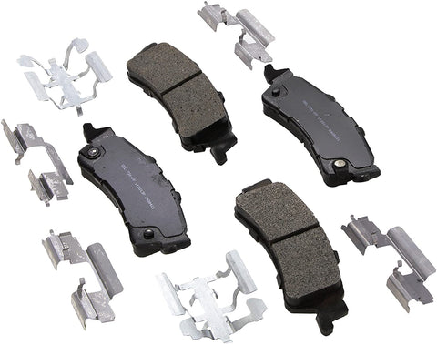 ACDelco 17D792MH Professional Semi-Metallic Rear Disc Brake Pad Set
