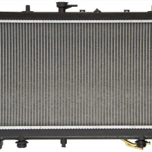 Klimoto Radiator with 1 Inch Thick Core | fits Kia Rio 2003-2005 1.6L L4 | Replaces 40876426788 25310FD000 25310FD010 KI3010117