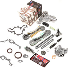 Evergreen TKTCS20700WOP Compatible With 97-10 Ford Explorer Ranger Mazda B4000 Mercury 4.0 245 SOHC Timing Chain Kit Timing Cover Gaskets Oil Pump GMB Water Pump