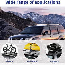 ACUMSTE Aluminum Car Top Luggage Roof Rack Cross Bar, Compatible for 13-19 Nissan Pathfinder Carrier Adjustable Frame