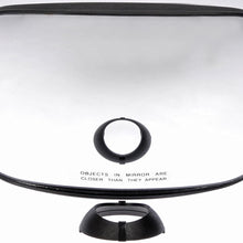 Dorman 955-5206 Driver Side Hood Mirror Glass for Select Freightliner Models