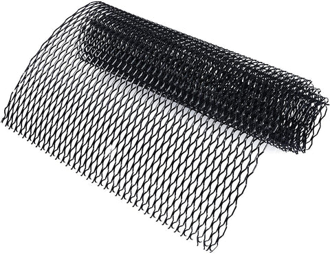 AUCD Universal Black Aluminum Racing Grille Mesh Vent Car Tuning Grill Body Grille Net Mesh Grill Section 100cm x 33cm