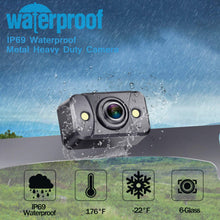 LeeKooLuu F03 HD Wireless Backup Camera Monitor Kit Digital Signals Hitch Rear/Front View High-Speed Observation System for Trucks,Cars,Campers,Van Super Night Vision Waterproof DIY Guide Lines
