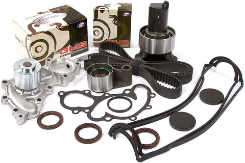 Evergreen TBK240VCT Compatible With 93-95 Toyota T100 4Runner Pickup 3.0 SOHC 3VZE Timing Belt Kit Valve Cover Gasket Water Pump