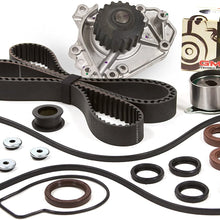 Evergreen TBK184VCT Compatible With Timing Belt Kit, Valve Cover Gasket, and Water Pump: 96-01 Honda Acura B18B1 B20B4 B20Z2
