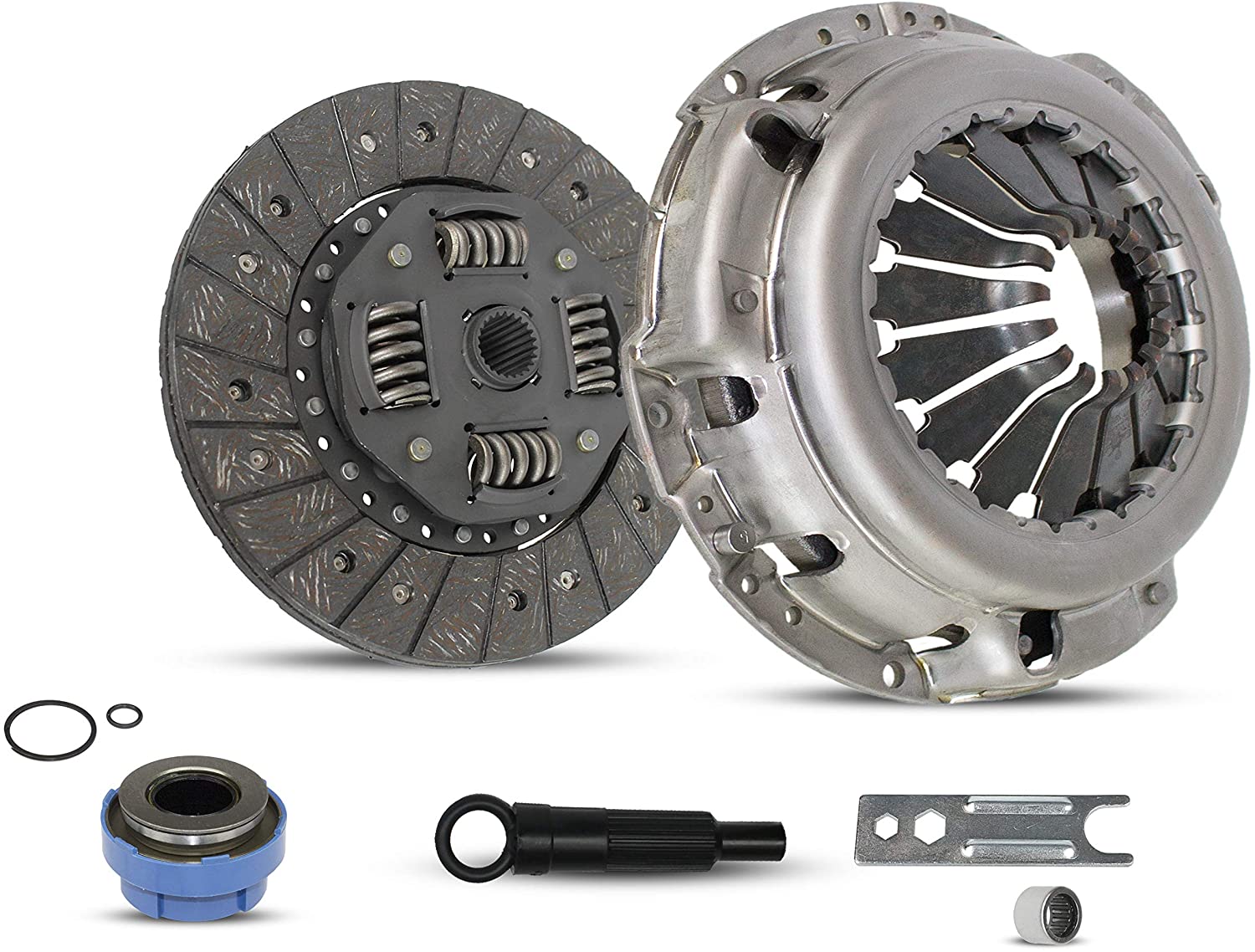 Clutch Kit Works With Mazda Pickup B2300 B2500 B3000 Ranger Tremor Troy Splash SE 1995-2011 2.3L L4 GAS DOHC 2.5L L4 GAS SOHC 3.0L V6 GAS OHV 3.0L V6 FLEX OHV