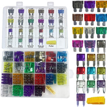 242 PCS Blade Car Fuses Assortment Kit - MuHize Car Truck Standard & Mini (2A/3A/5A/7.5A/10A/15A/20A/25A/30A/35A/40A), Boat Car RV SUV Truck Camper Automotive Replacement Fuses
