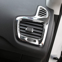 HKPKYK for Jeep Compass 2017+, Car Air Vent Protective Cover Air Conditioner Outlet Trim Sticker Interior Accessories