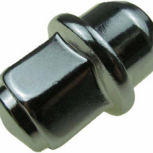 Dorman 611-306 Wheel Nut M12-1.50 Dometop Capped Nut - 19mm Hex, 37.6mm Length for Select Ford/Lincoln/Mercury Models - Chrome, 10 Pack