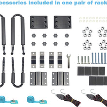 Mrhardware A01 Kayak Roof Rack for SUV Car Top Roof Mount Carrier J Cross Bar Canoe Boat (1 Pairs)