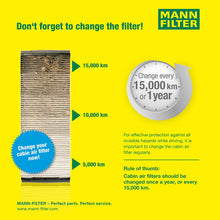 Mann Filter CUK 2641 Cabin Air Filter