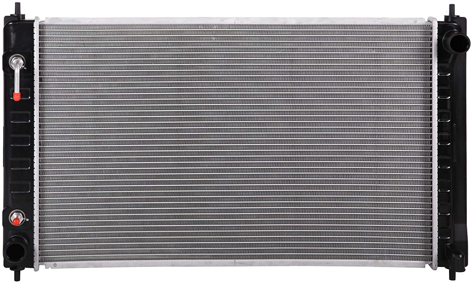 Lynol Cooling System Complete Aluminum Radiator Direct Replacement Compatible With 2007-2018 Nissan Altima 2009-2019 Maxima L4 V6 2.5L 3.5L