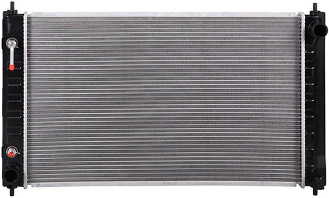 Lynol Cooling System Complete Aluminum Radiator Direct Replacement Compatible With 2007-2018 Nissan Altima 2009-2019 Maxima L4 V6 2.5L 3.5L