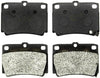 ACDelco 17D733M Professional Semi-Metallic Rear Disc Brake Pad Set