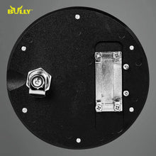Bully BBS-1221CK Fuel Door - Billet Aluminum Fuel Filler Door with Lock, Black Gas Door for 1997-2003 Ford