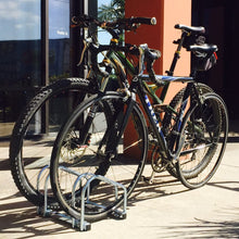 EasyGoProducts EGP-BIK-002 EasyGo Floor Stationary Double Wheel Rack, Indoor – Outdoor Bike Stand