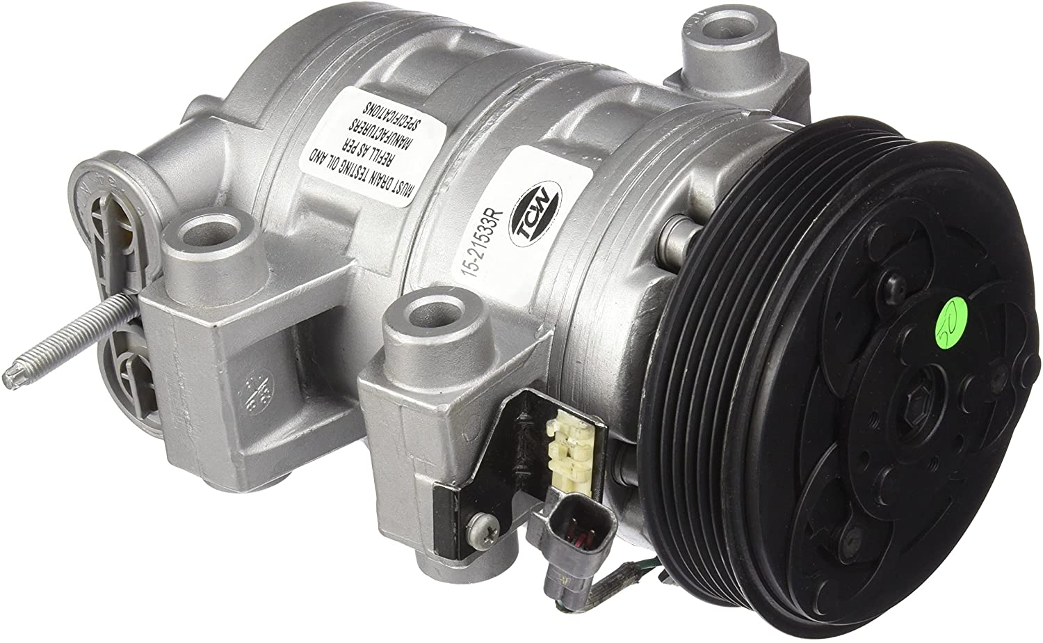 TCW 15-21533R A/C Compressor and Clutch (Tested Select)