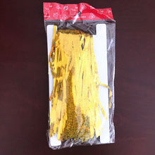 VICOODA 2M Gold Foil Fringe Curtains Shiny Fringe Door Curtains Photo Backdrop Decorations for Birthday Wedding Party