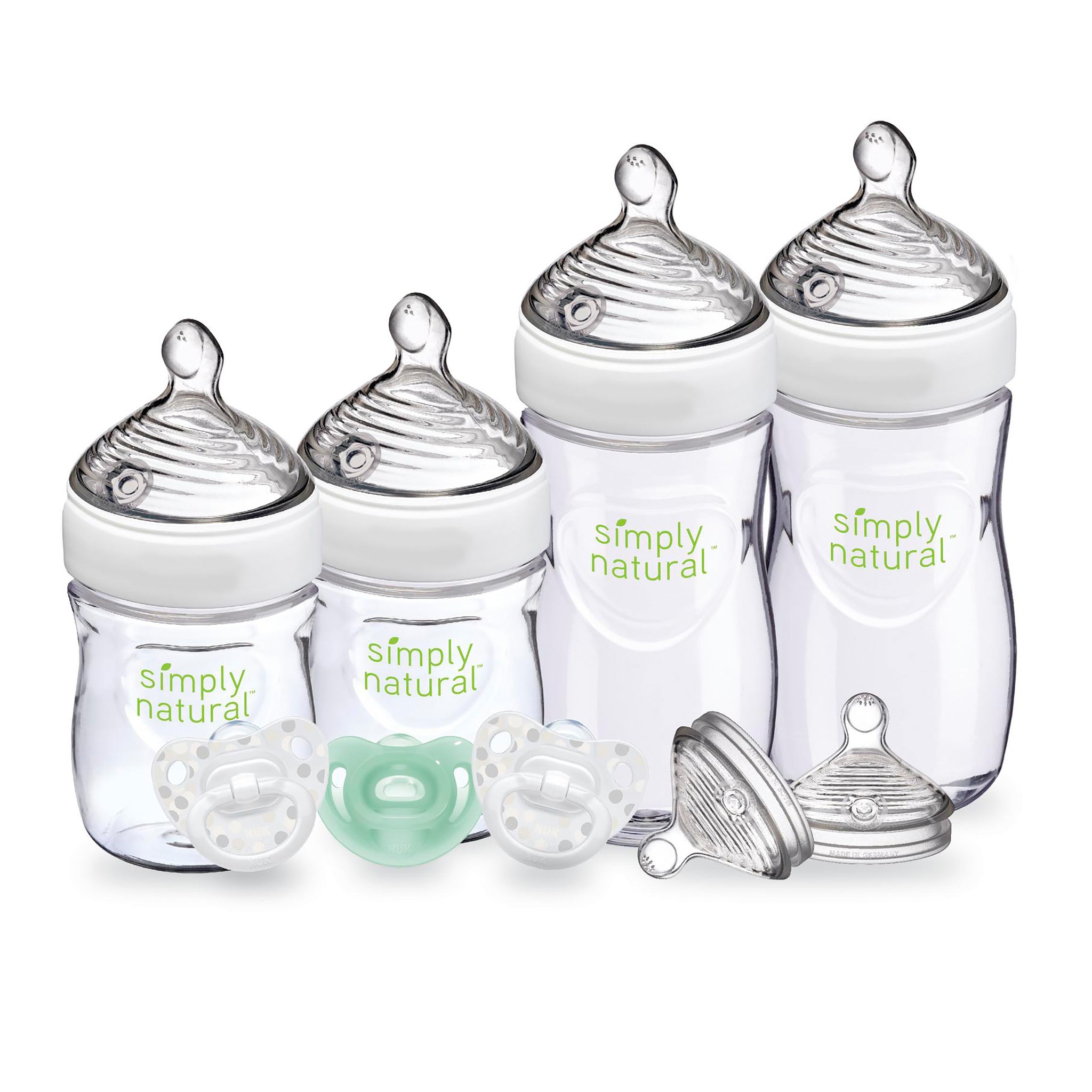 NUK Simply Natural Bottles Gift Set, Neutral
