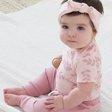 Modern Moments by Gerber Baby Girl Onesies Bodysuits, Diaper Cover, and Headband Set, 6-Piece