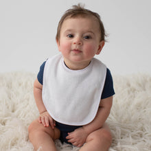 Neat Solutions White Infant Baby Bibs, 10Pk Unisex