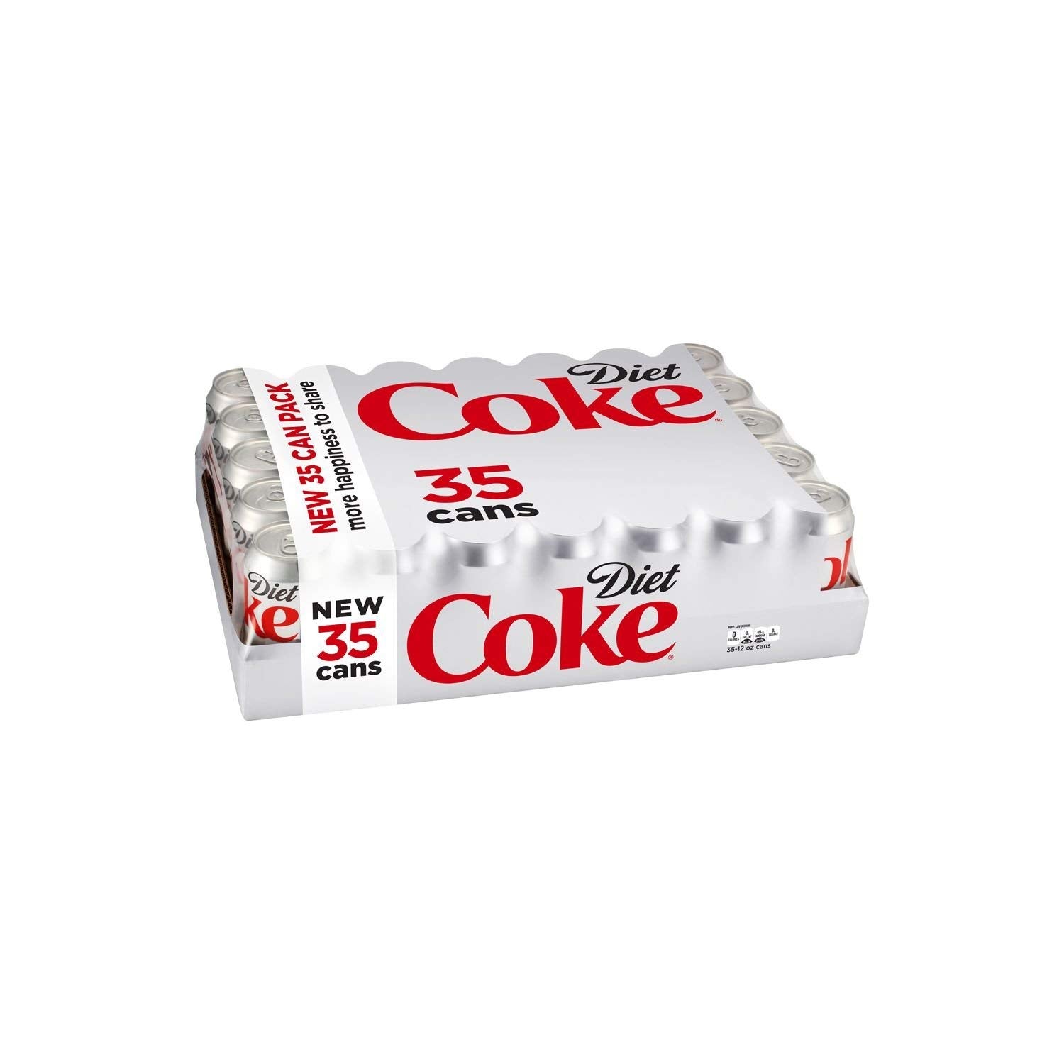 Diet Coca Cola Coke Soda, 12 oz (35 Cans)