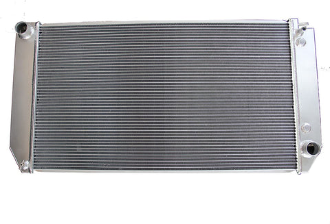 ZC1523 2 Rows Aluminum Radiator Fit Chevrolet 94-02 Chevy C/K 1500 2500 3500 Suburban Tahoe Yukon V8 6.5L