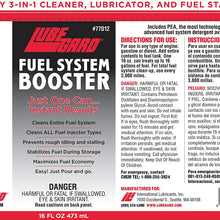Lubegard 77012 Fuel System Booster Cleaner - 16 oz.