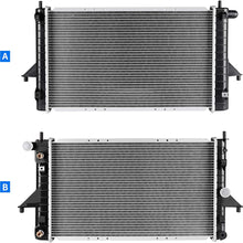 Complete Radiator Compatible with 1994-2002 Saturn SC1 SC2, for 1994-2002 Saturn SL SL1 SL2, for 1994-2001 Saturn SW1 SW2 Series 1.9L L4 4Cyl DWRD1020