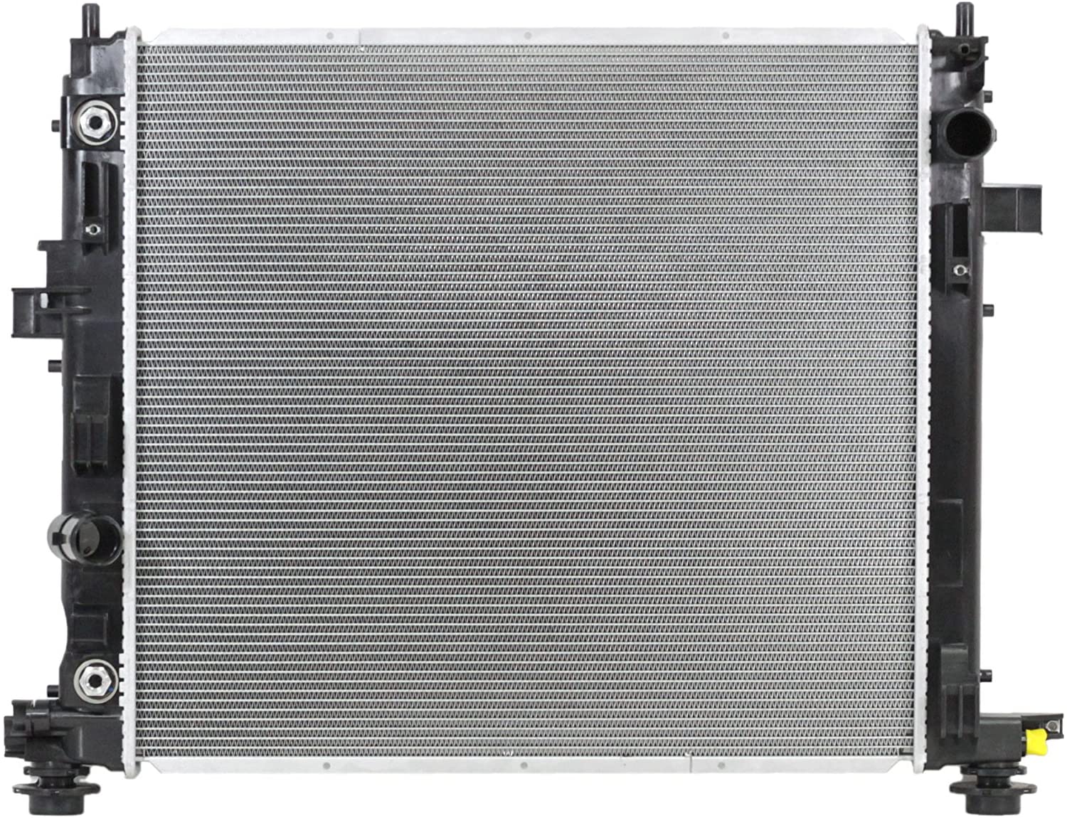 Radiator - Pacific Best Inc Fit/For 13349 13-15 Cadillac ATS Sedan 2.5L Plastic Tank Aluminum Core