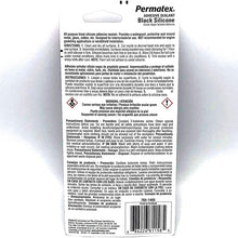 Permatex 81158 Black RTV Silicone Sealant. 3 oz.