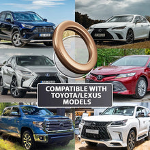 15pcs Oil Drain Plug Crush Rubber Washer Gasket Black Seal – 12mm Replacement for Buick/Cadillac/Chevrolet/GMC/Hummer/Oldsmobile/Pontiac/Saturn - OEM 12616850 Fits for GM 1975-2021 by AUTOMAJOR