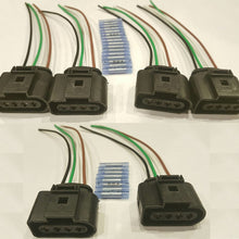 Muzzys (SET OF SIX) 2011340 1J0998724, COMPATIBLE WITH 2000-2009 Ignition Coil Connector Repair Kits A3 A4 A6 A8 Allroad RS4 S5 S6 S8 TT 2000 and newer