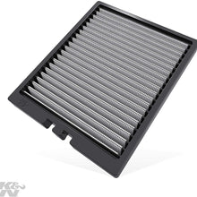 K&N Premium Cabin Air Filter: High Performance, Washable, Helps Protect against Viruses and Germs: Designed For Select 2000-2014 Toyota/Subaru/Mitsubishi/Lexus Vehicle Models, VF2002