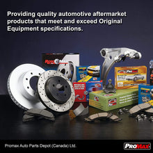 ProMax Disc Brake Rotors (14-31505) for Toyota Corolla 09-19, Matrix 09-14 / Pontiac Vibe 09-10 / Scion XD 08-14 / FRONT