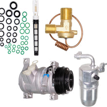 APDTY 141332 A/C Compressor Kit Fits Select 2000-2006 GMC, Chevy, Cadillac Models With Rear A/C (See Description For Fitment)