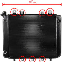 Caltric Radiator Compatible With Kawaskai Brute Force 750 4X4I Kvf750 Kvf-750 2005-2007 Injector Model W/Sensor