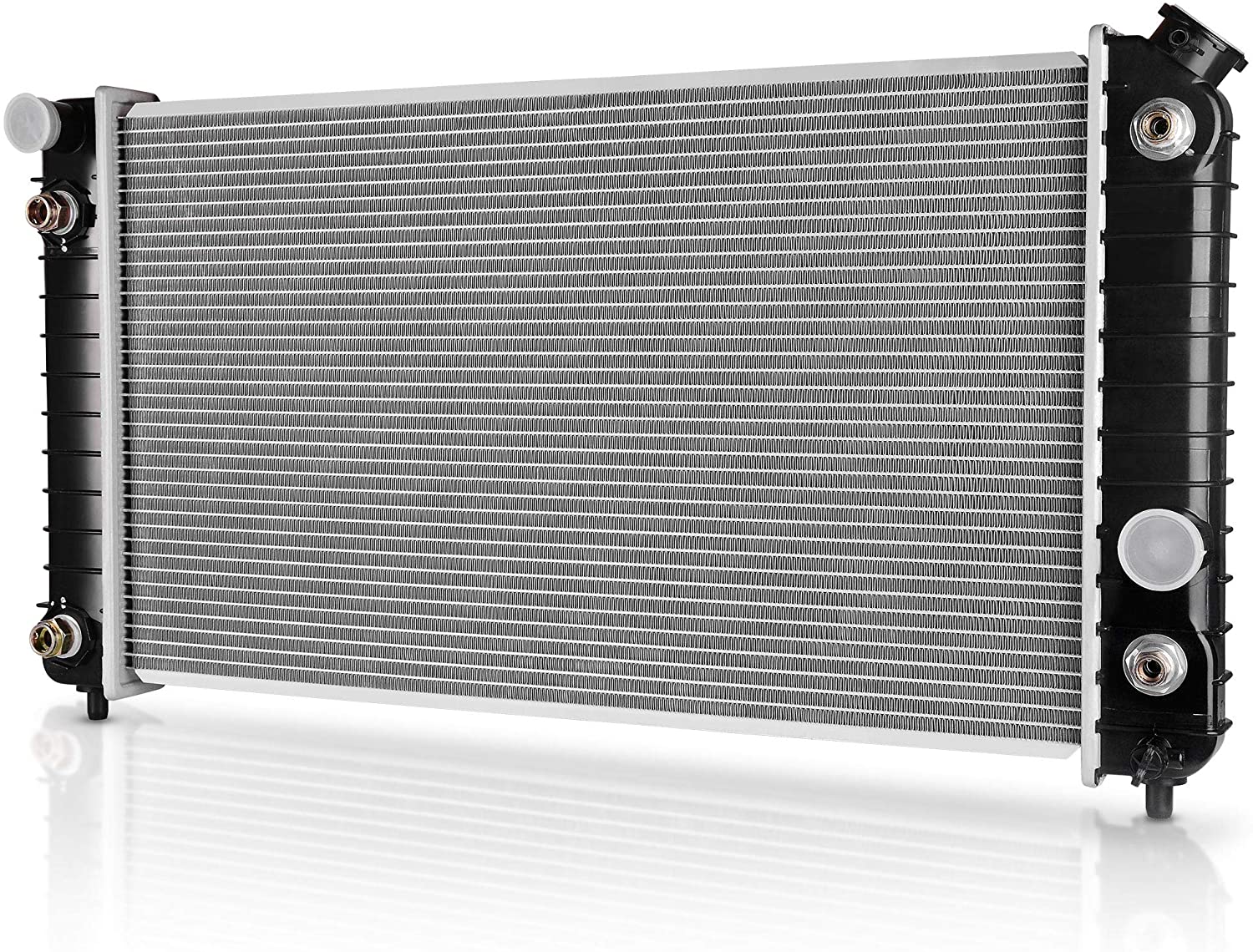 Complete Radiator Compatible with GMC Chevy Blazer S10 Jimmy Sonoma Hombre Bravada 4.3L V6 DWRD1012