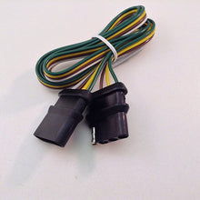 48" Trailer Light Wire Harness 4 Way Wire Flat Connector Extension -18 Gauge