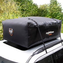 Rightline Gear Sport Jr Car Top Carrier, 10 cu ft Sized for Compact Cars, 100% Waterproof Zipper, Attaches With or Without Roof Rack, 100S50