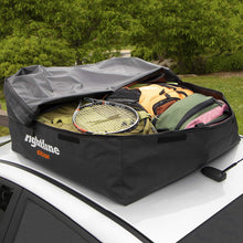 Rightline Gear Range Jr Car Top Carrier, 10 cu ft Sized for Compact Cars, Weatherproof +, Attaches With or Without Roof Rack - 100R50