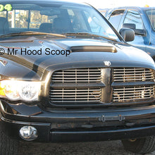 Unpainted Hood Scoop Compatible with 2002-2018 Dodge Ram 1500 by MrHoodScoop HS009