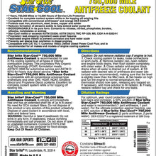 Star Cool - Hi-Perf Extended Life EG Coolant - Full Strength Gal