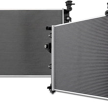 Mishimoto Plastic End-Tank Radiator Compatible With Jeep Grand Cherokee 1999-2000