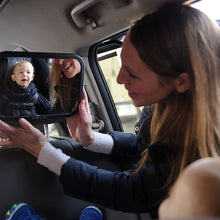 Baby Car Mirror for Rear Facing Car Seat - Shatterproof, Adjustable for Headrest