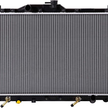 Lynol Cooling System Complete Aluminum Radiator Direct Replacement Compatible With 1991-1995 Acura Legend Coupe Sedan L LS SE GS V6 3.2L