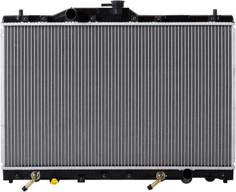 Lynol Cooling System Complete Aluminum Radiator Direct Replacement Compatible With 1991-1995 Acura Legend Coupe Sedan L LS SE GS V6 3.2L