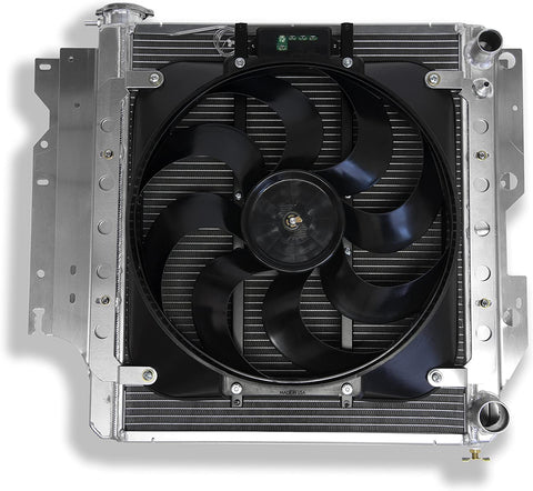 Flex-a-lite 315761 Extruded Core Radiator and Electric Fan (1987-2006 Jeep Wrangler YJ and TJ, LS Engine)